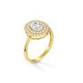 ANELLO KATE OVALE ORO GIALLO
