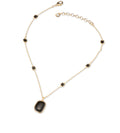 COLLANA CRISTALLO NERO SOVRANI