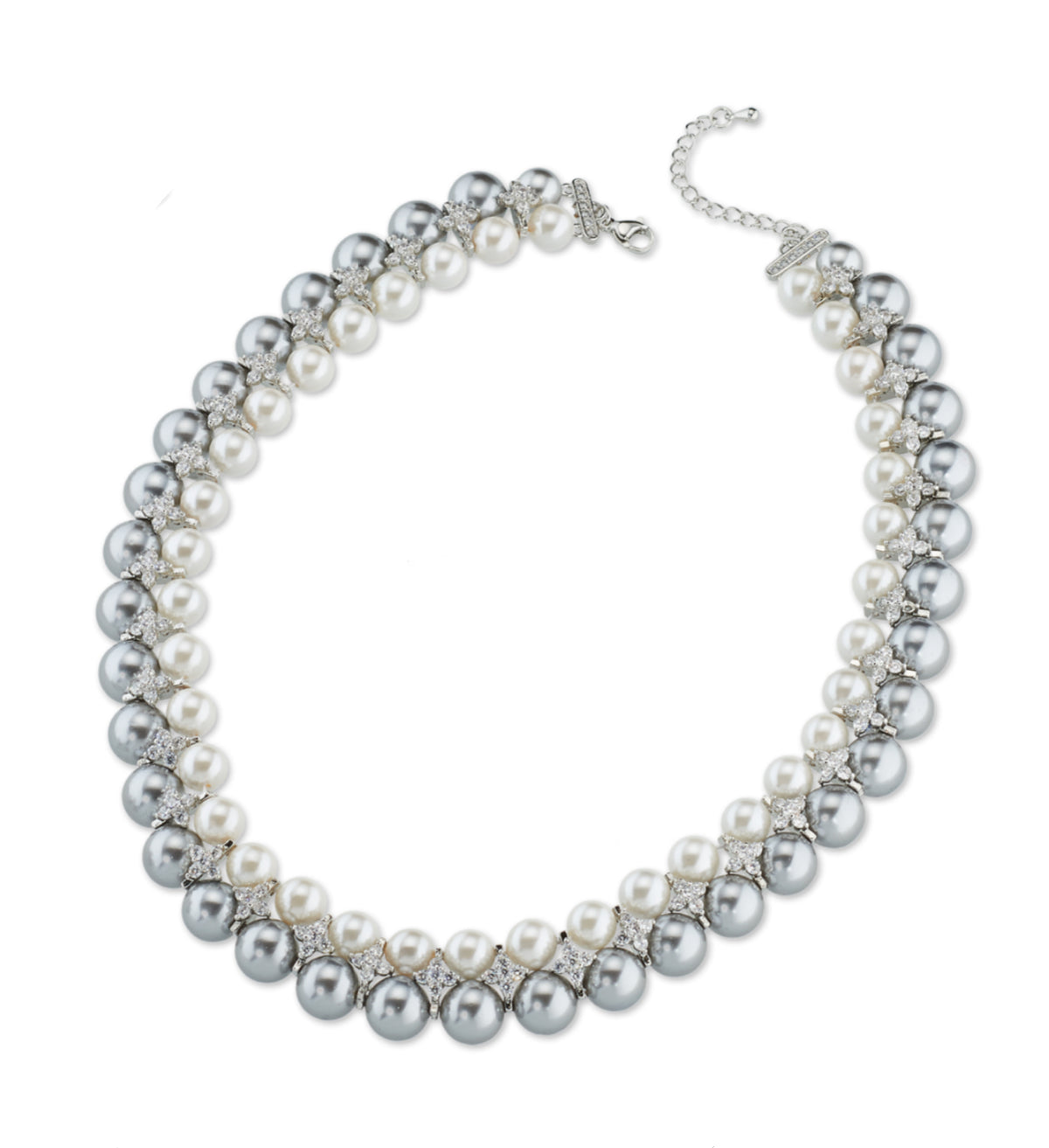 COLLANA DOPPIA PERLA SOVRANI