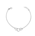 BRACCIALE DONNA ORO BIANCO