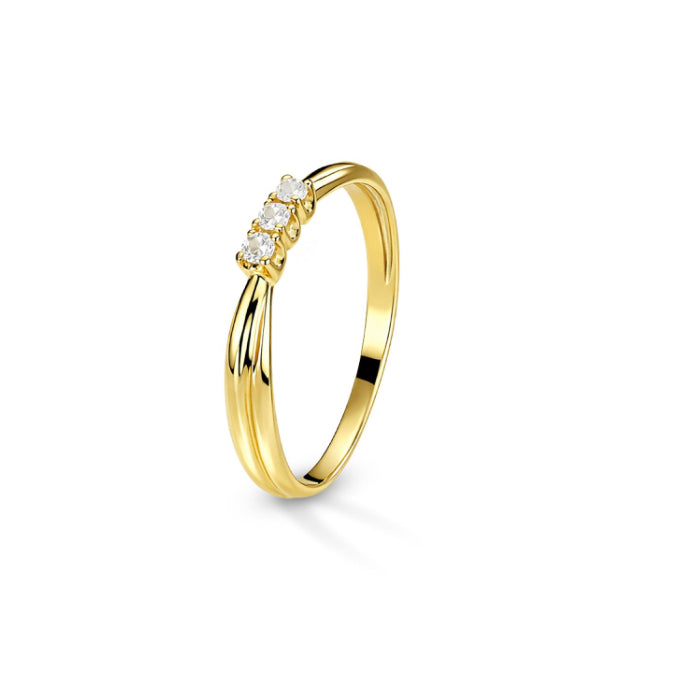 ANELLO TRILOGY ORO GIALLO