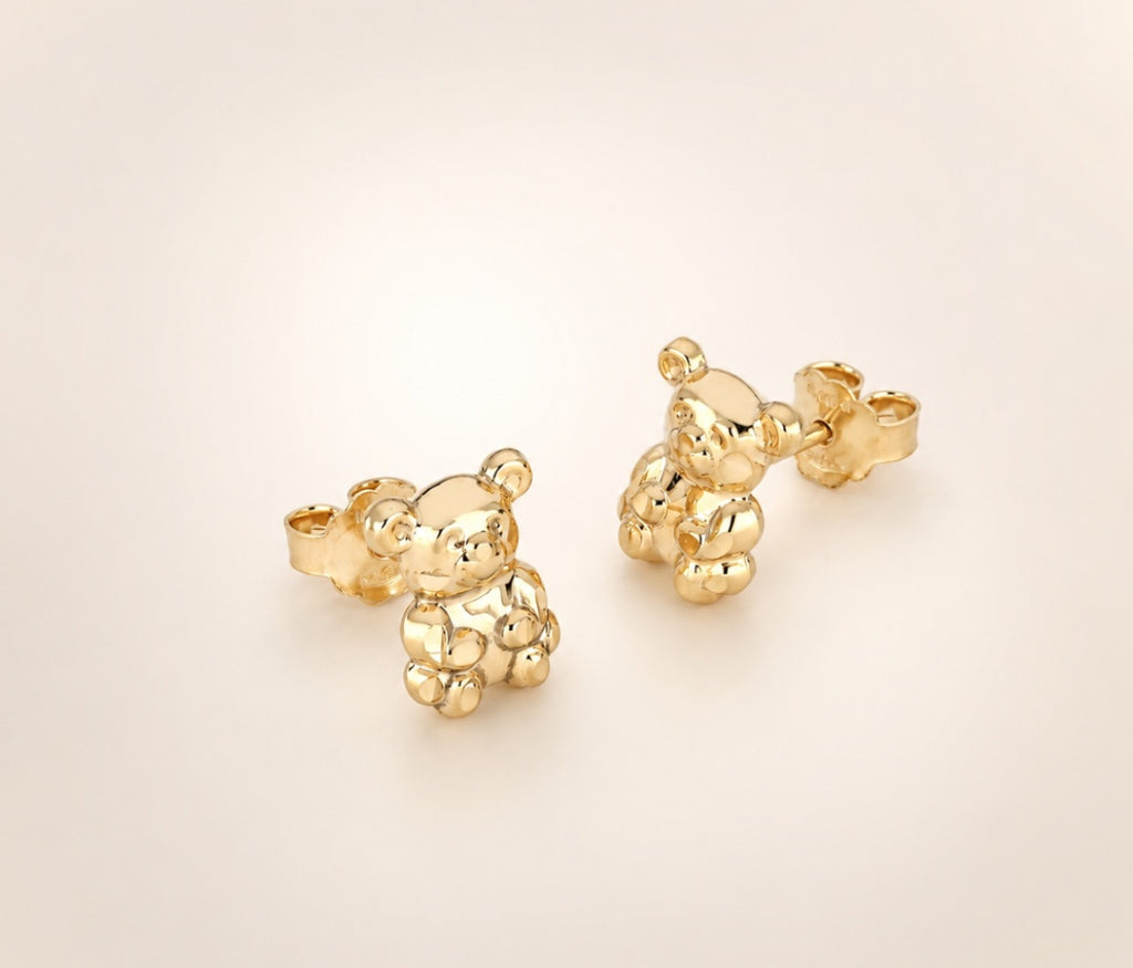 ORECCHINI ORSO BIMBA ORO