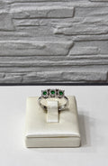 ANELLI TRILOGY VERDE ARGENTO