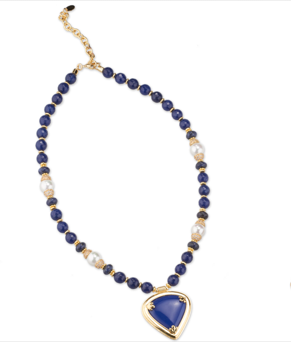 COLLANA QUARZO BLU