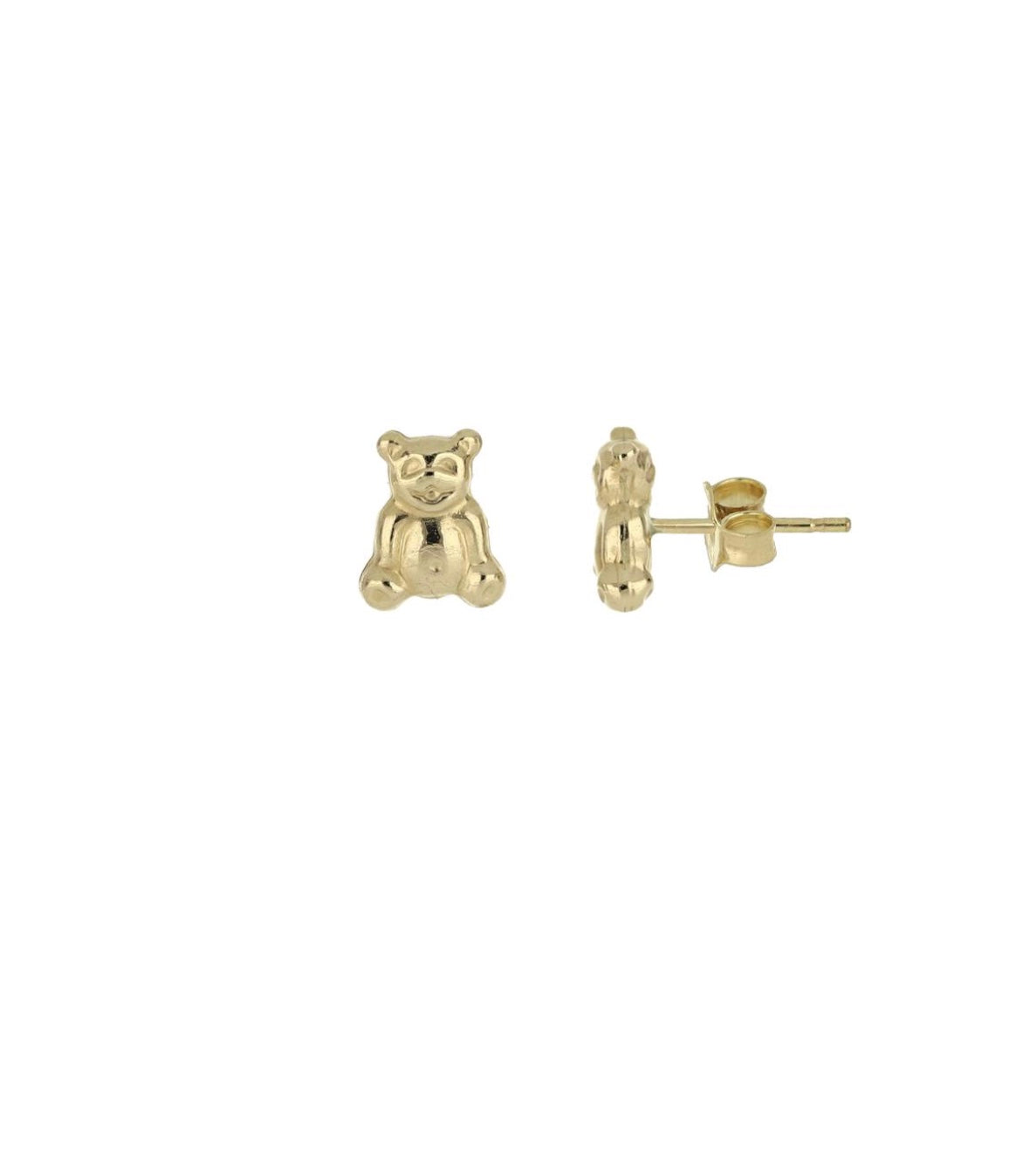 ORECCHINI ORSO PICCOLO ORO