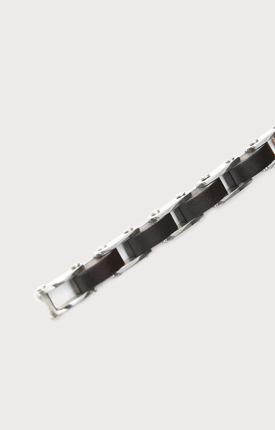 BRACCIALE UOMO IN EBANO E ACCIAIO BIKKEMBERGS