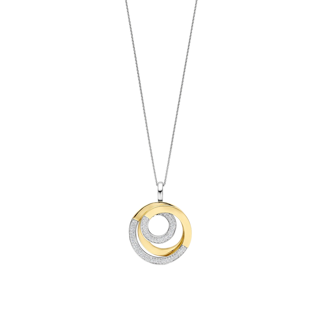 COLLANA INTRECCIO CON ZIRCONI