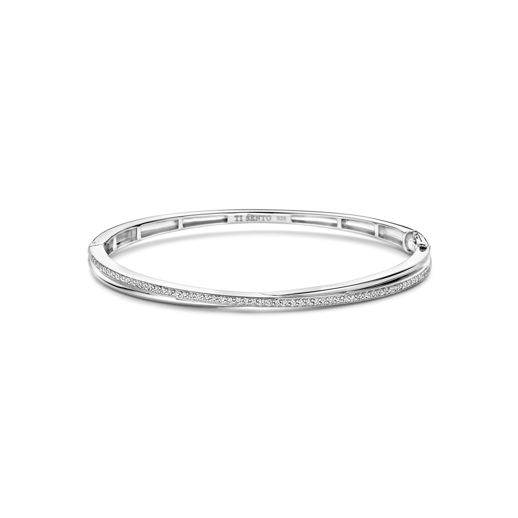 BRACCIALE RIGIDO CON ZIRCONI