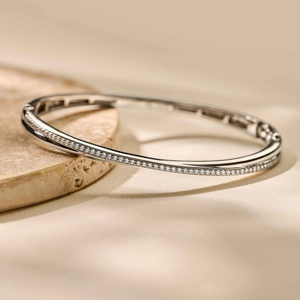 BRACCIALE RIGIDO CON ZIRCONI