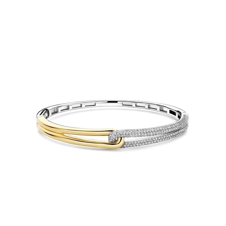 BRACCIALE INTRECCIO ZIRCONI