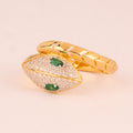 ANELLO SERPENTE ZIRCONI