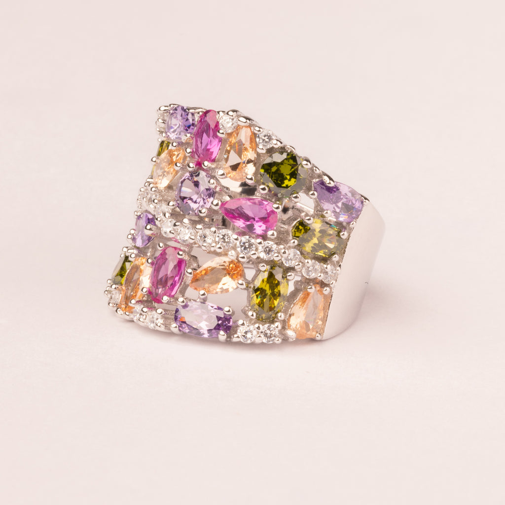 ANELLO FASCIA MULTICOLOR