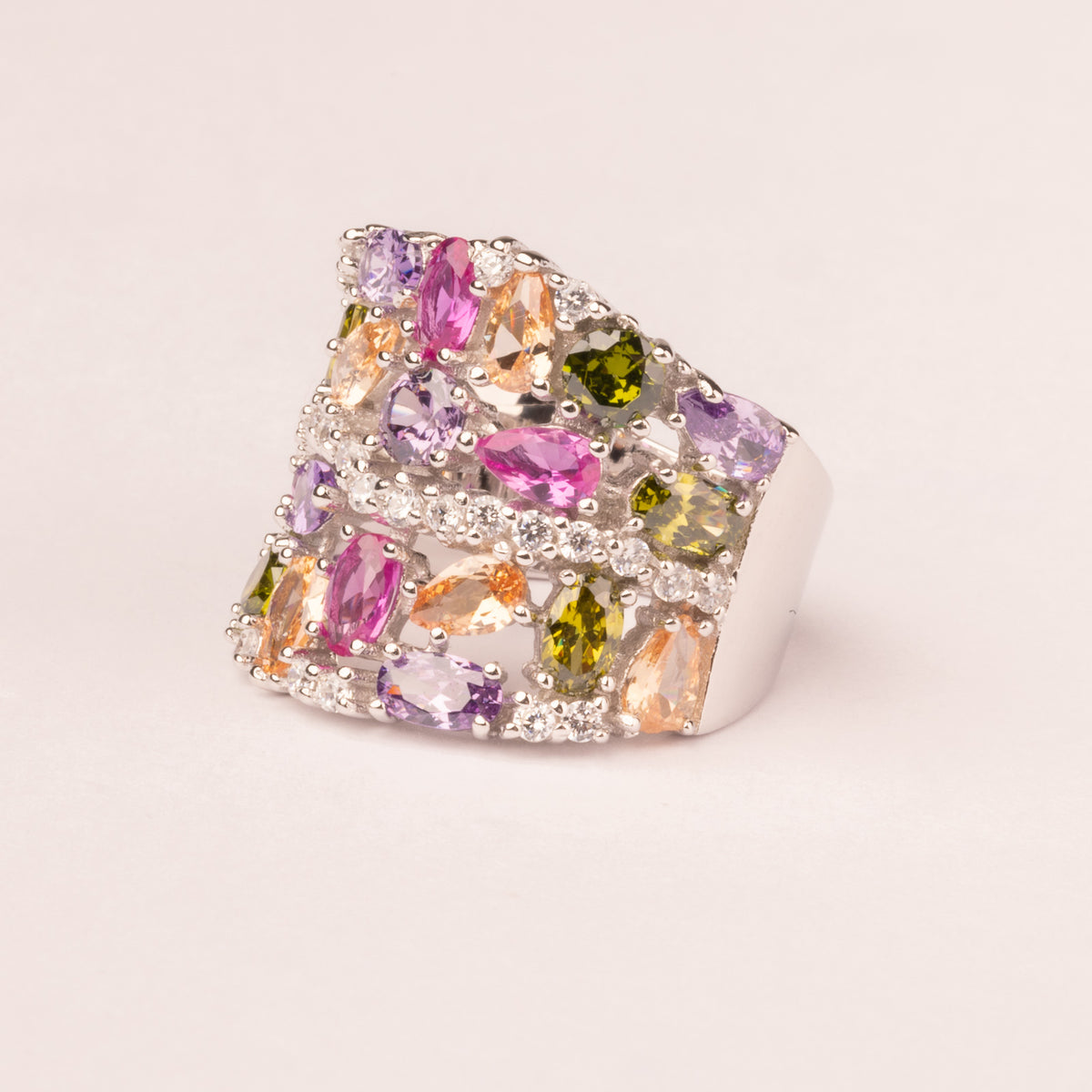ANELLO FASCIA MULTICOLOR