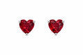 ORECCHINI CUORE ROSSO